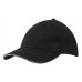 BRUSHED COTTON CAP WITH TRIM