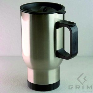 Термочашка металік із нержавіючої сталі,390 мл