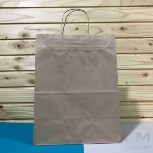  Пакет коричневий 250х140х350 з ручками